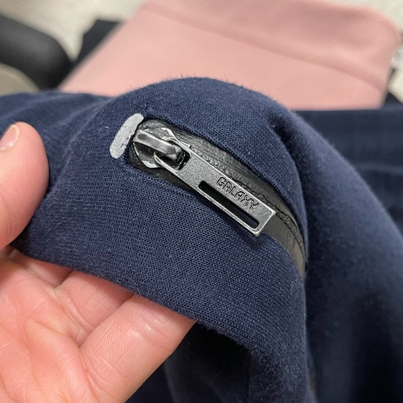 EUC Men’s Size Large (31” waist) Galaxy By Harvic Drawstring Joggers Dark Navy - Picture 6 of 10